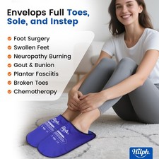 Hilph Foot Ice Pack Slippers