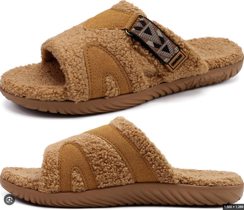Coface mens slippers fuzzy - mens,