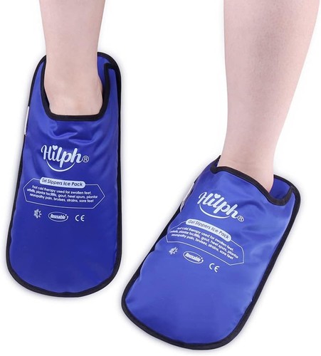 Hilph foot ice pack slippers - ice,